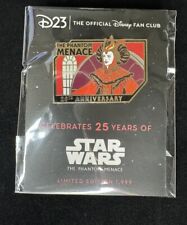 D23-Exclusive Star Wars: The Phantom Menace 25th Anniversary Pin LE To 1999-NIP picture