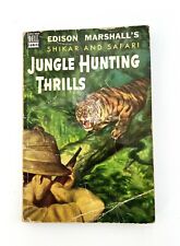 Jungle Hunting Thrills (Shikar and Safari) by Edison Marshall paperback Map back picture