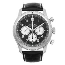 Breitling Navitimer Aviator 8 Steel Black Dial Automatic Watch AB0117131B1 picture