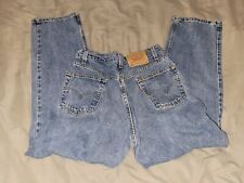 Vintage 90s Levis 565 Extra Loose Straight Jeans Sz 31x30 Made Is USA picture