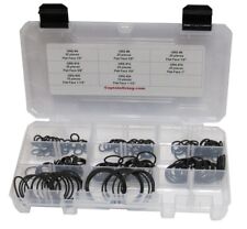 Captain O-Ring ORS/ORFS Flat Face Hydraulic Oring Seal Kit (180pc, Buna 90) picture