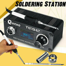 Quicko T12-942 OLED Digital Soldering Station with Handle Iron Tips Welding Kits picture