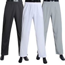 Mens Long Pants Muslim Islamic Clothing Casual Thobe Pajamas Wear Arab New Comfy picture