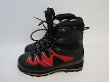 EUC Raichle Mammut Mens Size 8.5 US 41 EUR Black Red Mountaineering Hiking Boots picture