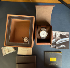 Breitling Transocean Silver Men's Watch - AB1411 picture