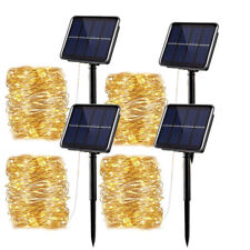 100ft 33m Solar String Lights Outdoor Yard Lamp 300LED IP65 Waterproof 8 Modes picture