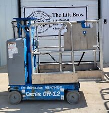 2016 Genie GR-12 12' Vertical Mast Lift Electric Manlift Skyjack JLG picture