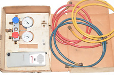 Snap-On Refrigerant Halogen Gas Leak Detector with A/C Manifold Hose Gauge Kit picture