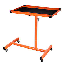 Rolling Tool Table 220lbs Capacity Tear Down Tray Mobile Work Table with Wheels picture