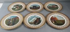 6 Vintage Winslow Homer US Bicentennial Society Limited Edition Porcelain Plates picture