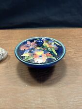moorcroft Rare vintage lidded iris bowl Beautiful picture