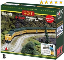 KATO ~ New 2024 ~ N Scale ~ Chicago & North Western 400 ~ Starter Set ~ 106-0046 picture