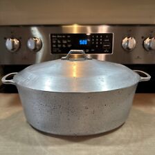 Vintage Club Hammered Aluminum Roaster With Lid. Approx 6 qt. 12