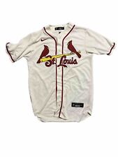 Men’s St. Louis Cardinals Molina Nike Authentic Jersey Cream Color Size Small picture