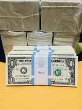 2021 Series New Uncirculated $1 Dollar- Bills Sealed Straps of 100 Pieces Each picture