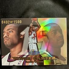 1998-99 Flair Showcase Row 1 Card #25 VINCE CARTER Rookie RC # 251/1500 PSA 8 picture