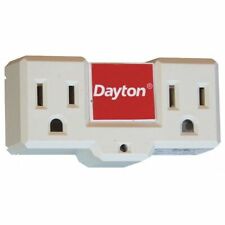 Dayton 48Gp69 Plug-In Freeze Protection Thermostat, Open On Rise, 120Vac picture