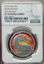 2020 Niue $2 Mortal Kombat First Release NGC PF70 Ultra Cameo Mint Box COA OGP picture