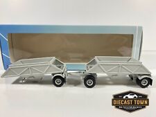 1/64 Neo Scale Models Trailer 2X Double Bottom Dump Trailer For Truck NEO64100 picture