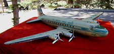 Rare - 1940s - Solid Wood - DC-4 Pan American World Airways Clipper - Favre 1:60 picture