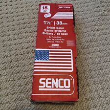 Senco 1-1/2 In. Box Of 4000 15-Gauge Finish Nail Pack picture