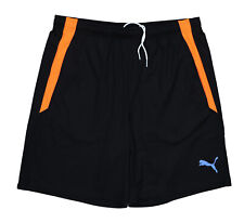 PUMA Drycell Team Liga Soccer Training Men's Shorts L NWT Black/Orange picture