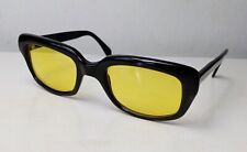 Vintage Geek glasses 1950's LOZZA zyl solid frame buddy holly optical tart  picture