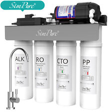WP2-400GPD 8 Stage UV Alkaline pH+ Drinking Reverse Osmosis Water Filter System picture