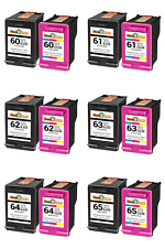 60XL 61XL 62XL 63XL 64XL 65XL For HP Ink Cartridges Combo  picture