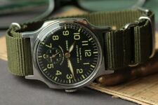 Men's vintage wrist watch POBEDA Soviet mechanical watch for men military  watch picture