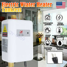 110V 3000W Electric Tankless Instant Hot Water Heater Shower Kitchen Tap Faucet picture