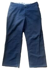 Vintage Ben Davis Gorilla Cut Work Pants 38 Workwear Navy Blue 38x29 Blue USA picture