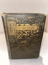 POETRY: POETICAL WORKS OF LORD BYRON, 1800s, Leather Illustrated, DAMAGED picture