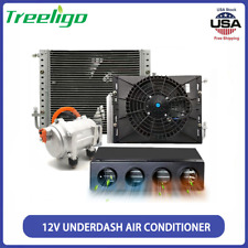 12V Universal Underdash Air Conditioner Kit Heating&Cooling Evaporator AC Unit picture
