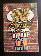 NEW IN BOX Lyrically Correct Music Trivia Game '90's and 2000's HIP HOP, R&B picture