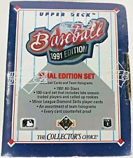 New1991 Edition Upper Deck Baseball Cards Collectors Choice Box Factory Sealed picture