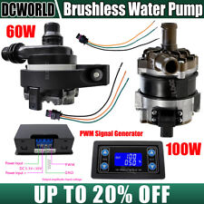 Brushless DC Motor Electric Cooling Water Pump 12V 100W 60W Car Circulating Pump picture