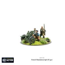 Warlord Games Bolt Action 403011302 28mm Metal French Resistance Light AT Gun picture