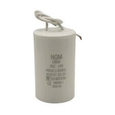 CBB60 Capacitor 450VAC 30UF MFD For Motor Run 2 Wires Metallized Polypropylene picture