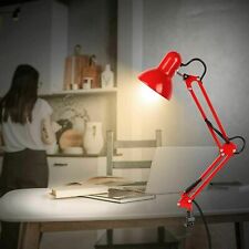 Desk Lamp Adjustable Swing Arm Folding Lamp Clamp-on Table Lamp With Metal Base picture