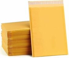 Any Size Kraft Bubble Mailers Shipping Mailing Padded Bags Envelopes Self-Seal  picture