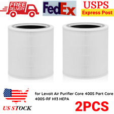 2PCS Replacement Filter for Levoit Air Purifier Core 400S Part Core 400S-RF H13 picture