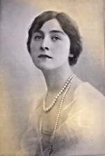 1915 Vintage Magazine Illustration Maggie Teyte Opera Prima Donna picture
