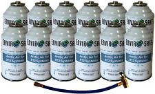 Envirosafe Arctic Air for R12 systems, GET COLDER AIR, 12 Cans with hose picture