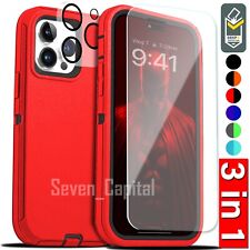For iPhone 15 14 Plus 13 12 11 Pro Max Shockproof Heavy Duty Rugged Case Cover picture
