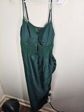 Gorgeous sexy emerald green club dress Pretty Little Things size 18 picture