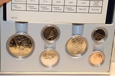 1984 Canada Specimen 6 Coin Set Royal Canadian Mint With Box & COA picture