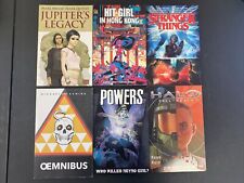 TPB Lot of 6 Stranger Things, Hit-Girl, Jupiter’s Legacy, Halo, Powers picture