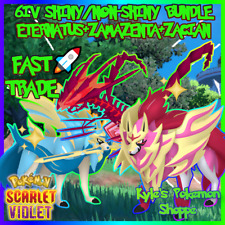✨ 6IV Shiny Zamazenta + Zacian + Eternatus  ✨ Pokemon Scarlet & Violet EV'D Fast picture