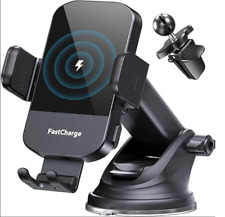 Wireless Car Charger 15W Fast Charging Auto Car Charger iPhone Samsung Galaxy picture